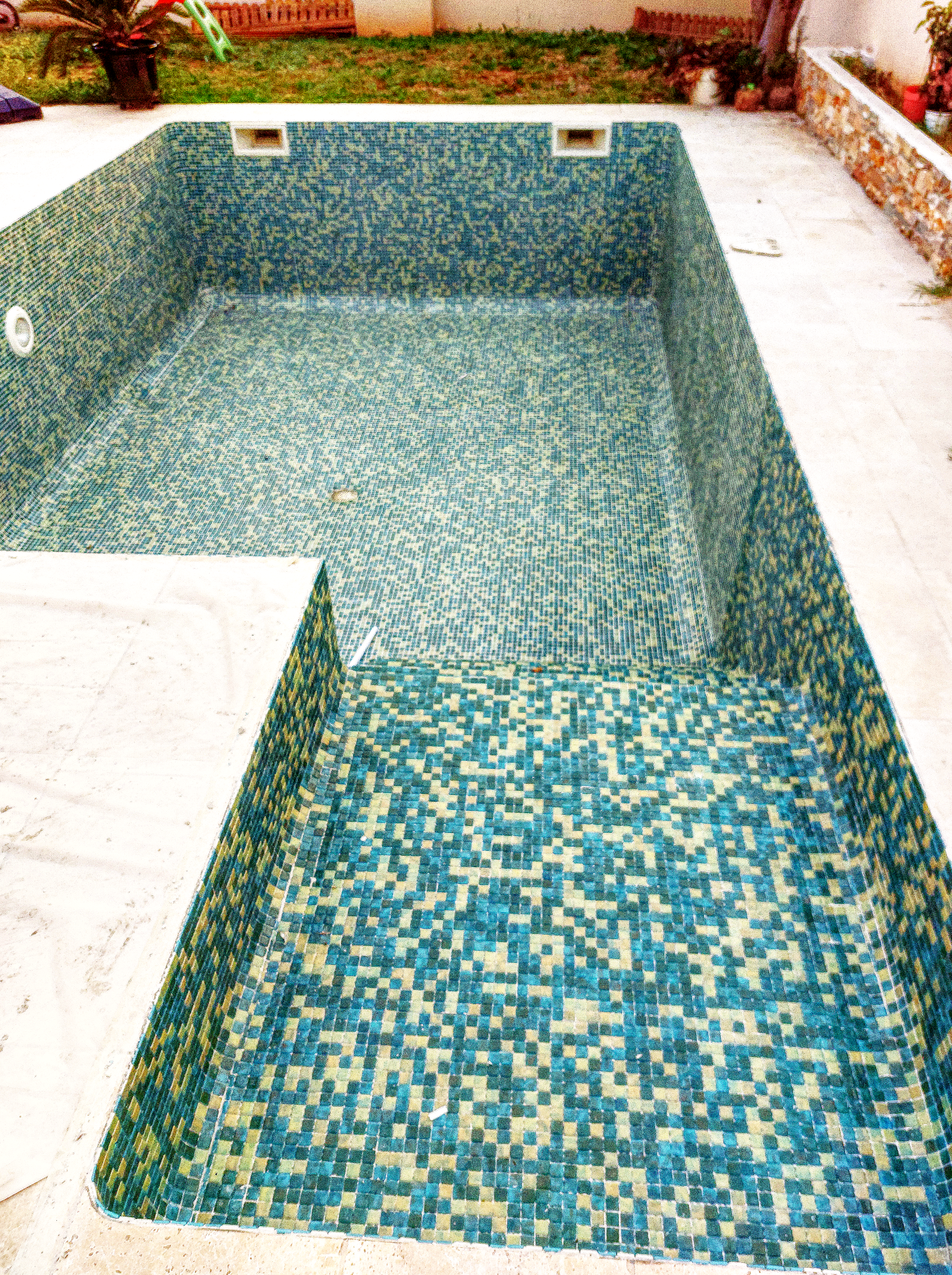 pose mosaïque piscine